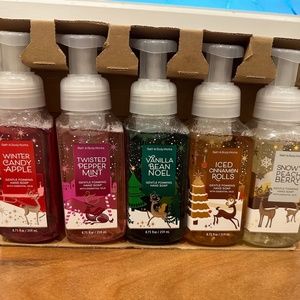 Bath and Body Works Holiday Gentle Foaming Hand Soaps NWT